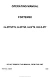 Hyster H4.0FT5/FT6, H4.5FTS5, H4.5FT6, H5.05.5FT Forklift Operator Manual