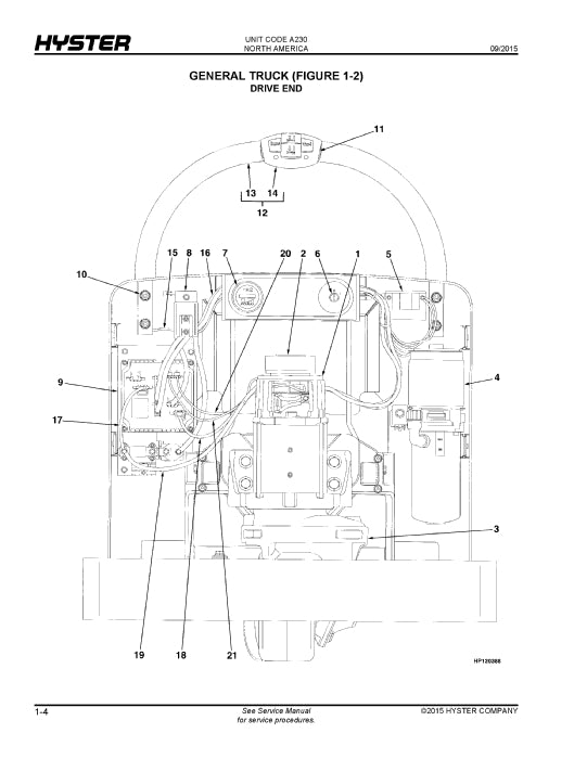 Hyster B80Z (A233) Forklift Parts Manual PDF
