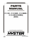 Hyster C1.3 80 - C1.5 SWB - C1.5 MWB - C1.5 LWB [V35ZMU] (B464) Forklift Parts Manual PDF Download