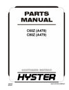 Hyster C80Z (A479) Forklift Parts Manual PDF