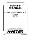 Hyster E3.50XL, E4.00XL, E4.50XLXLS, E5.50XL (D098E) Europe Forklift Parts Manual PDF Download