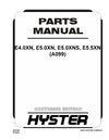 Hyster E4.0XN, E5.0XN, E5.0XNS, E5.5XN (A099E) Forklift Parts Manual PDF