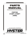 Hyster H135FT, H155FT (H006) Forklift Parts Manual PDF Download