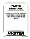 Hyster H13XM-6, H14XM-6, H16XM-6, H10XM-12, H6XM-12EC, H7XM-12EC (K019) Europe Forklift Parts Manual PDF Download