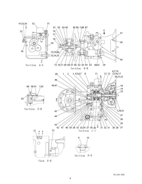 Hyster H2.50-3.00DX (A966) Forklift Parts Manual PDF