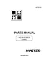 Hyster H2.5XT, H3.0XT (B966) Forklift Parts Manual PDF Download