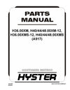 Hyster H36.00XM,H404448.00XM-12,H36.00XMS-12,H404448.00XMS Europe (A917E) Forklift Parts Manual PDF