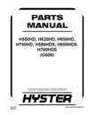 Hyster H550HD, H620HD, H650HD, H700HD, H550HDS, H650HDS, H700HDS (G008) Forklift Parts Manual PDF Download