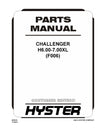 Hyster H6.00-7.00XL (F006E) Europe Forklift Parts Manual PDF Download