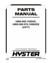 Hyster H800-900-1050HD, H800-900-970-1050HDS (A917) Forklift Parts Manual PDF
