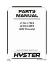 Hyster J1.50-1.75EX, J2.00-2.50 EX (A402) Forklift Parts Manual PDF