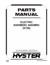 Hyster N30XMDR3, N45XMR3 (G138) Forklift Parts Manual PDF Download