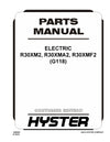 Hyster R30XM2, R30XMA2, R30XMF2 (G118) Forklift Parts Manual PDF Download