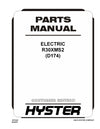 Hyster R30XMS2 (D174) Forklift Parts Manual PDF Download