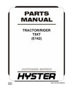 Hyster T5XT (E142) Forklift Parts Manual PDF Download