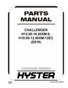 Hyster&nbsp;H13.00-16.00XM-6; H10.00-12.00XM-12EC (E019E) Europe Forklift Parts Manual PDF Download