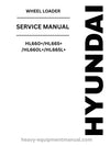 Hyundai HL660+/HL665+/HL660L+/HL665L+ Wheel Loader PDF Service Manual - Download