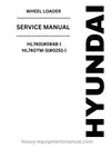 Hyundai HL740(#0848-)/HL740TM-3(#0251-) Wheel Loader PDF Service Manual - Download