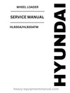 Hyundai HL930A/HL930ATM Wheel Loader PDF Service Manual - Download