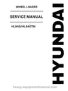 Hyundai HL940/HL940TM Wheel Loader PDF Service Manual - Download
