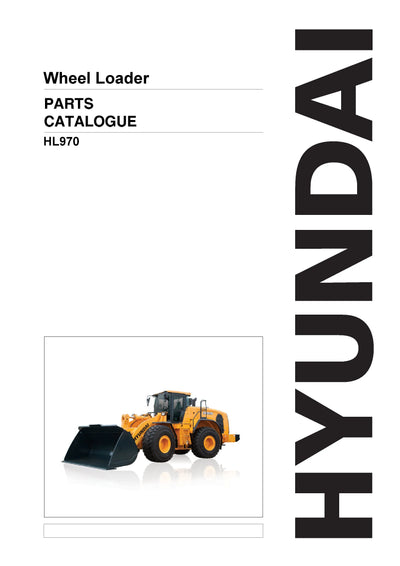 DOWNLOAD HYUNDAI HL970 WHEEL LOADER PARTS MANUAL