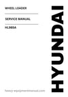 Hyundai HL985A Wheel Loader PDF Service Manual - Download