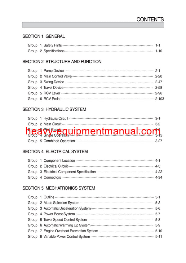 Download Hyundai HX145 LCR Crawler Excavator Service Repair Manual