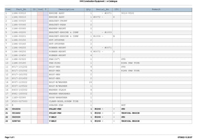 DOWNLOAD HYUNDAI R140W-7 WHEEL EXCAVATOR PARTS MANUAL