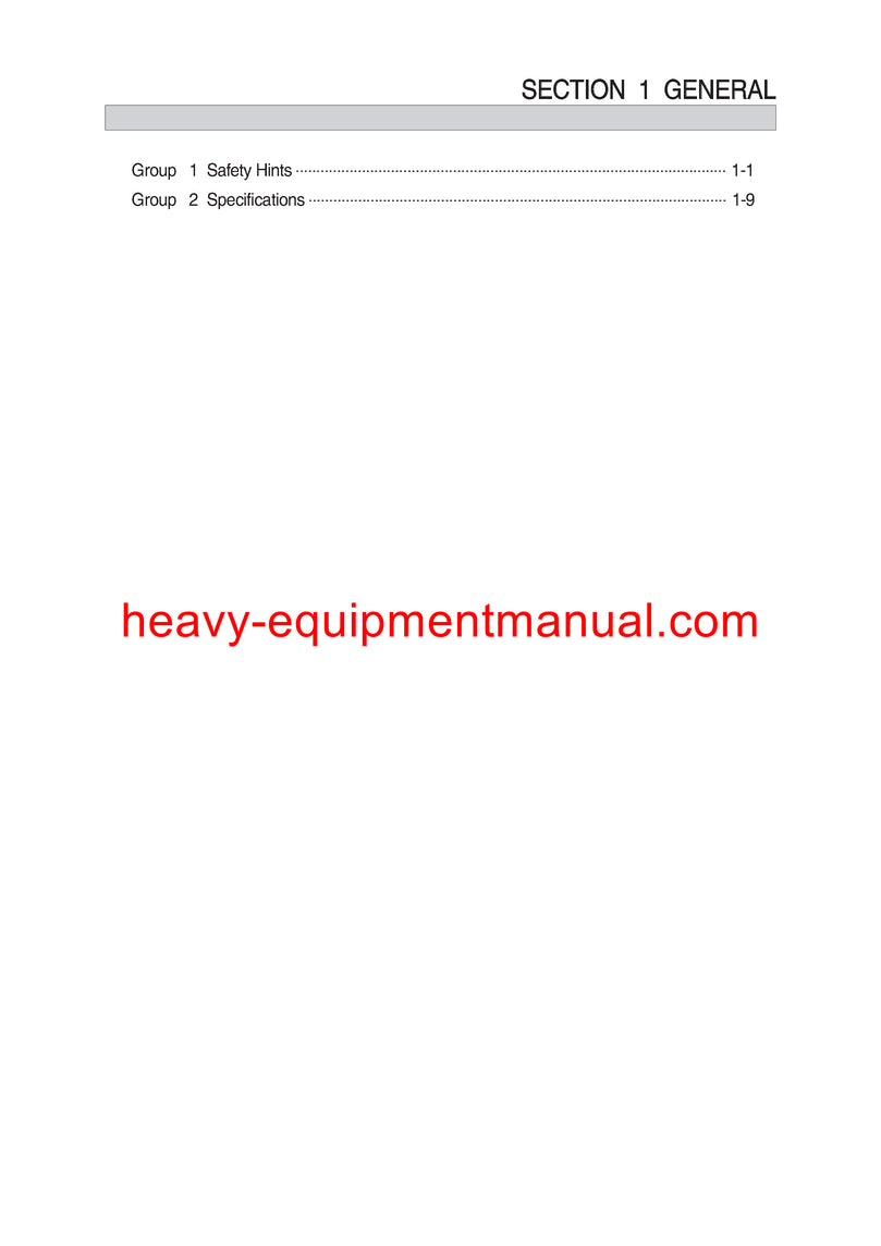  Hyundai R180w 9a Wheeled Excavator Service Repair Manual