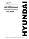 Hyundai R215L (Smart) Excavator PDF Service Manual - Download