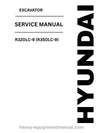 Hyundai R320LC-9 (R350LC-9) Excavator PDF Service Manual - Download