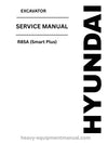 Hyundai R85A (Smart Plus) Excavator PDF Service Manual - Download