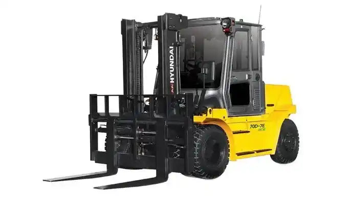 Hyundai 50 60 70D-7A Forklift Truck Operator Manual - Download PDF