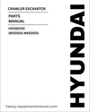 Hyundai HX340HD (#00001-#40000) Crawler Excavator Parts Manual Download