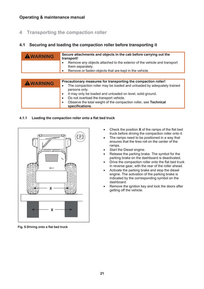 Hyundai HR25/30T-9 Road Roller PDF Service Manual - Download