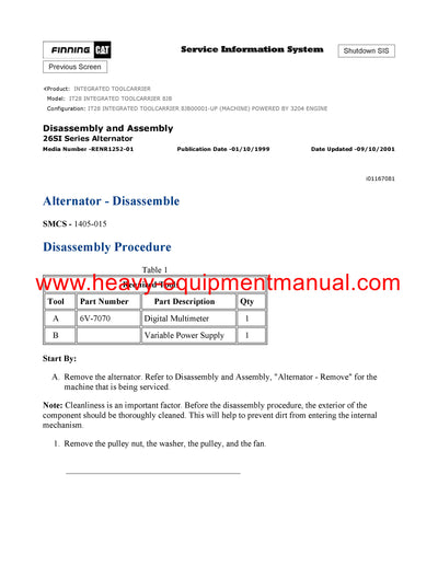 DOWNLOAD CATERPILLAR IT28 INTEGRATED TOOLCARRIER SERVICE REPAIR MANUAL 8JB