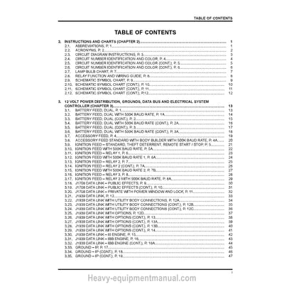 International DuraStar® - 4100, 4300, 4400 Elelctrical Diagram Manual PDF