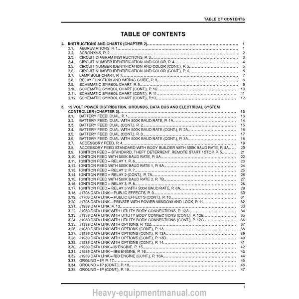 International DuraStar® - 4100, 4300, 4400 Elelctrical Diagram Manual PDF