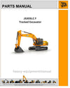 JCB JS305LC F Tracked Excavator (SHAJE30AJK2915006) Parts Manual PDF