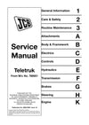 JCB 2.0D/G, 2.5D/G, 3.0D/G, 3.0D 4×4, 3.5D 4×4 Teletruk Service Repair Manual