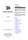 JCB 6TFT, 6TST Dumper Service Repair Manual - PDF Download