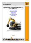 JCB JS115, JS130, JS145, JS160, JS180, JS190, JS200, JS210, JS220, JS235 (T4 and T2 Engines) Tracked Excavator Service Repair Manual
