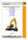 JCB JS115, JS130, JS145, JS160, JS180, JS200, JS210, JS220 Tracked Excavator Service Manual
