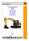 JCB JS120 Tracked Excavator Service Repair Manual - PDF Download
