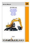 JCB JS175W Auto Wheeled Excavator Service Repair Manual - PDF Download