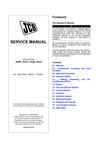 JCB JS200, JS210, JS220, JS235 Excavator Service Repair Manual Download