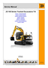 JCB JS 100 Series Tracked Excavator T4i Service Repair Manual - PDF Download