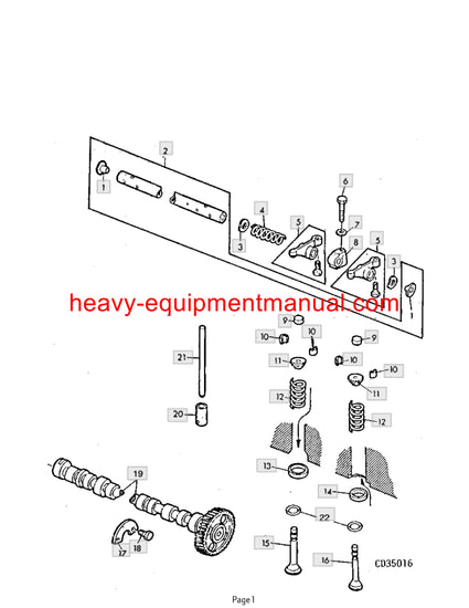  Download John Deere 1072 1075 1075 HY4 Combine Parts Manual PC4202