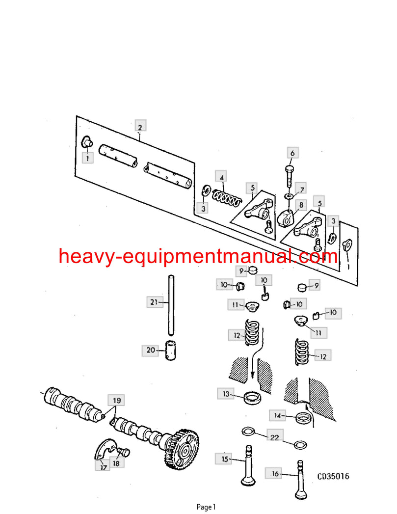  Download John Deere 1072 1075 1075 HY4 Combine Parts Manual PC4202