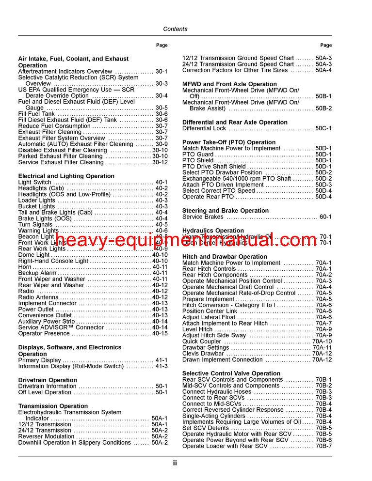 Download John Deere 5085E, 5090E, 5090EL, 5100E (FT4) Tractor Operator's Manual OMSU54538